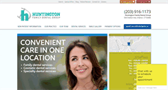 Desktop Screenshot of huntingtonfamilydental.com